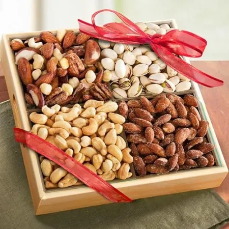 GIFT FRUITIFUL HARVEST FRUIT DRIED &NUT CRATE